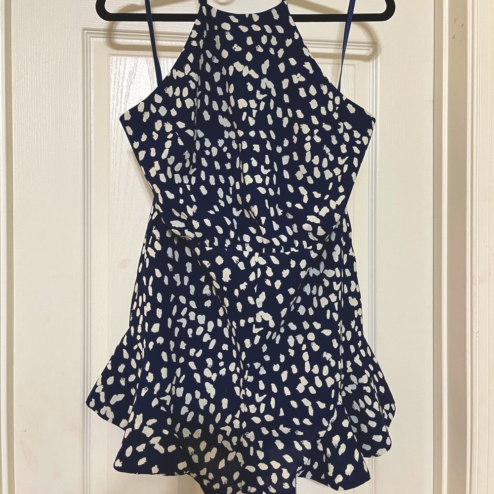 Boutique halter romper